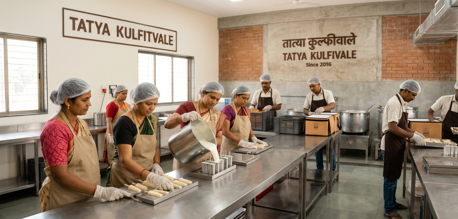 kulfi making